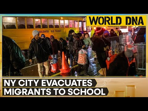 US: Snow, strong winds &amp; rain promt evacuation of migrants, temporary relocation to stay | World DNA