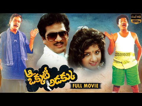 Aa Okkati Adakku  Telugu Full Length Movie | Rajendra Prasad Rambha Rao Gopal  | Telugu Full Movie