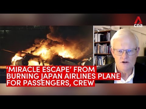 'Miracle escape': How passengers and crew of Japan Airlines flight 516 got off burning plane