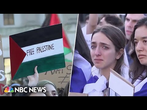 Colleges students across the U.S. clash over Israel-Palestine conflict