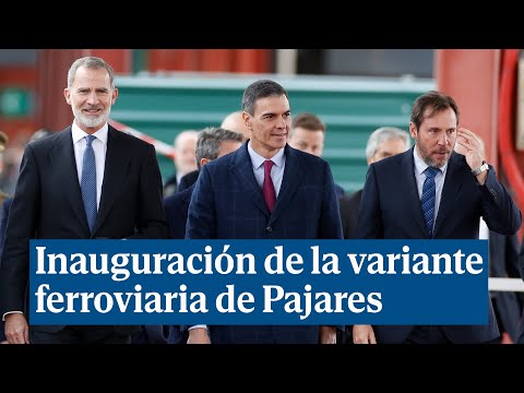 El Rey y S&aacute;nchez viajan en tren para inaugurar la Variante Ferroviaria de Pajares