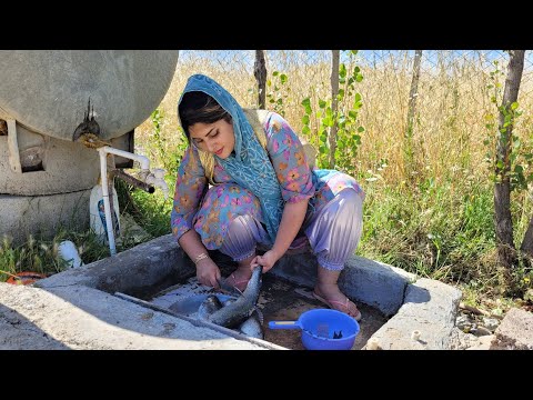 Cooking Beef and Lamb in Iranian village style | My Village Life | Rural family