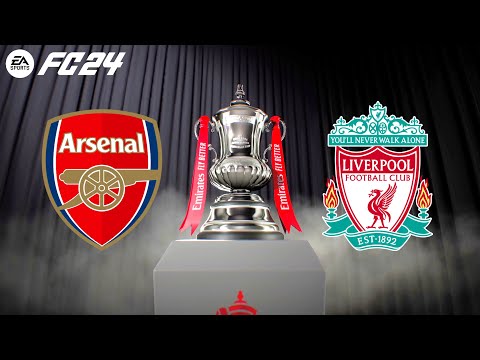 FC 24 | Arsenal vs Liverpool - The FA Cup - PS5&trade; Full Match &amp; Gameplay