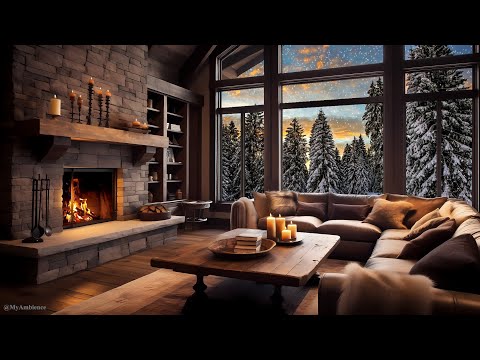 💤 Cozy Ambience with Fireplace promises to lull you into a state of tranquility