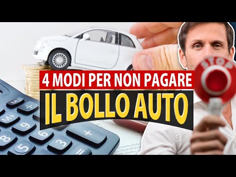 BOLLO auto: 4 TRUCCHI per non pagare  | Avv. Angelo Greco