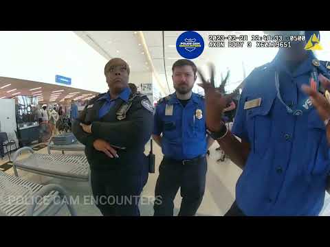 Woman&rsquo;s Bad Joke At Airport Security Gets Her Arrested | Police Cam Encounters