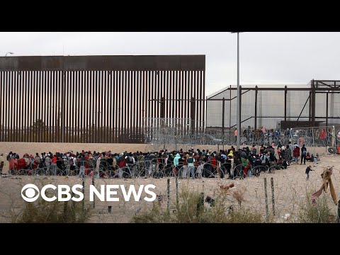 Spike in migrant crossings at southern border reported by officials