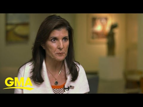 Republican candidate Nikki Haley talks presidential run