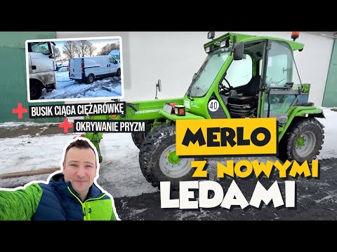 MERLO Z NOWYMI LEDAMI + OKRYWANIE PRYZM + BUSIK CIĄGA CIĘŻAR&Oacute;WKI