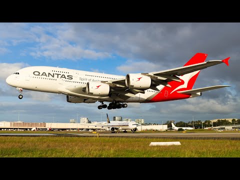 🎆New Years 2024 Plane Spotting @ Sydney Airport🎆 - SydSquad Live Highlights!