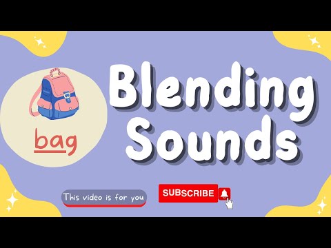 BS017 - Blending sound of consonants and vowels. (ba, be, bi, bo, bu)