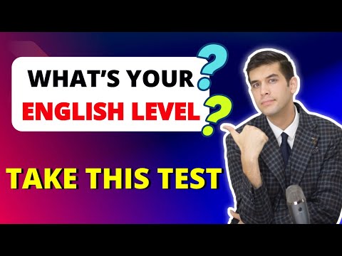 What&amp;rsquo;s your English level? Take this test!