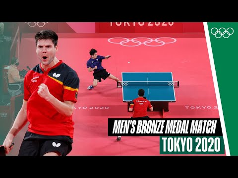 Lin Yun-Ju 🆚 Dimitrij Ovtcharov | Men's table tennis bronze medal match at Tokyo 2020 🏓