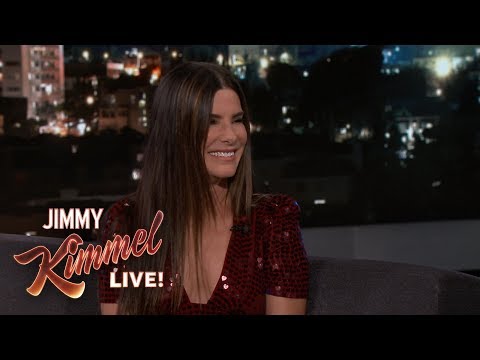 Sandra Bullock Teaches Jimmy Kimmel German