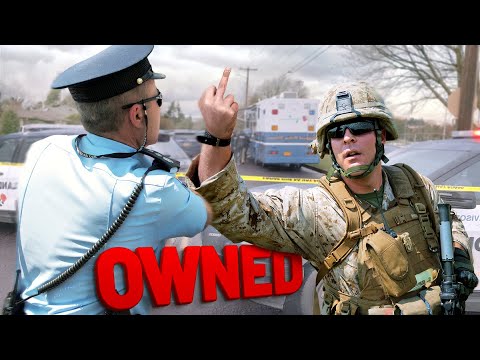 When Idiot Cops Get Destroyed By Military Veterans