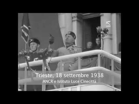 Il discorso di Mussolini a Trieste del 18 settembre 1938