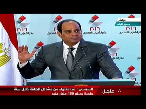 السيسي: قسماً بالله اللي هيقرب لمصر هشيله من علي وش الأرض