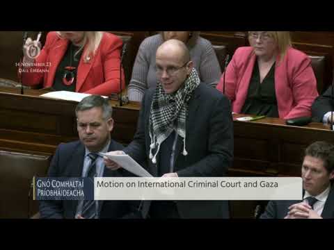 Ireland must refer Israel to the International Criminal Court now