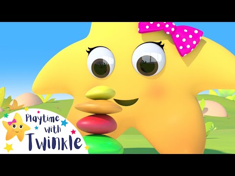 Twinkle's Rainbow Stones - Learn Colours | Baby Educational Cartoons | Learn with Twinkle