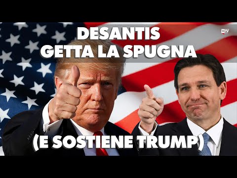 Ron DeSantis getta la spugna (e sostiene Trump) - Dietro il Sipario - Talk Show