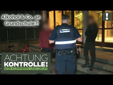 UNGEBETEN! 🤨 N&auml;chtliche G&auml;ste auf dem Schulhof! | Achtung Kontrolle