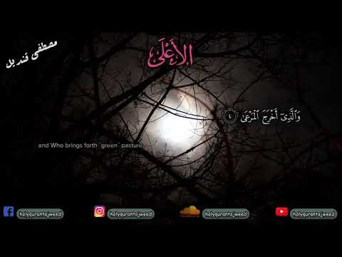 سورة الأعلى (كاملة) | Surah Al-A'la (Full) | مصطفى قنديل ♡