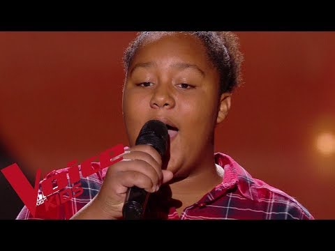 Bob Marley - Redemption song | M&amp;eacute;lia | The Voice Kids France 2018 | Blind Audition