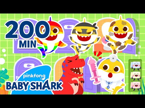 [BEST] Baby Shark Episodes 3hr | +Compilation | Story and Song for Kids | Baby Shark Official