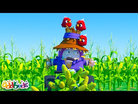 Birds vs Scarecrow | Oddbods Full Episodes