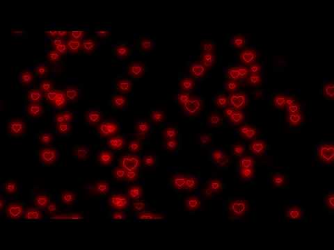 Flying Heart❤️Heart Neon Lights Love Heart Background Video Loop [3 Hours]