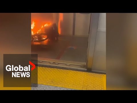 &quot;Significant and aggressive&quot; e-bike fire on TTC subway car sparks safety concerns