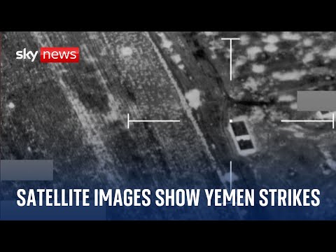 Middle East Crisis: Satellite pictures show Yemen strikes