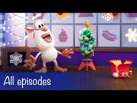 Booba - All Episodes Christmas Compilation + 12 Food Puzzles - Cartoon for kids