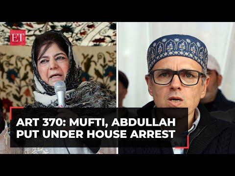 Article 370 verdict: Mehbooba Mufti, Omar Abdullah put under house arrest; L-G Sinha denies claims