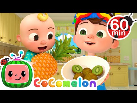 🍌 Yes Yes Fruits Song! 🍍 | BEST OF COCOMELON! | Sing Along With Me! | Moonbug Kids Songs