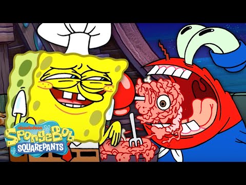 Every Time Someone Ate Chum (and Liked It!) 🪣 | SpongeBob