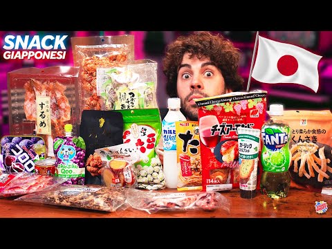 21 Snack GIAPPONESI Assurdi! - Taste Test