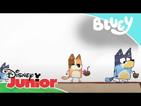 Bluey: Persiguiendo a pap&aacute; y mam&aacute; | Disney Junior Oficial