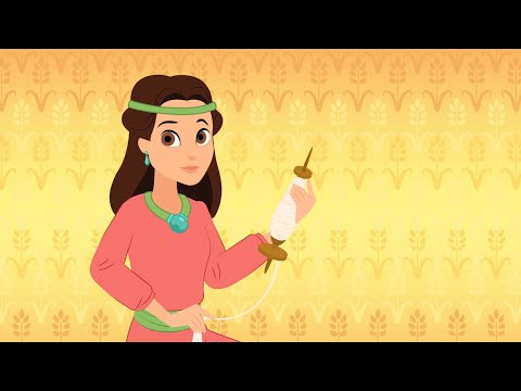 Ruth (feat. Laura Bretan) - Animated, with Lyrics - DG Bible Songs