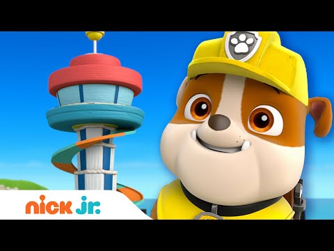 Rubble &amp; PAW Patrol Pups Bake a Cake! w/ Rocky, Zuma &amp; Marshall | Rubble Official