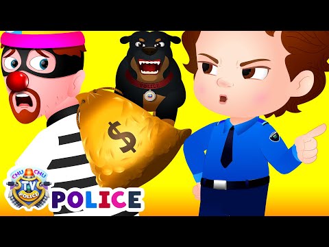 ChuChu TV Police - Saving The Kids Money : Bank Robbery Episode - Fun Stories for Children