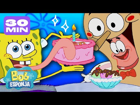 Bob Esponja | &iexcl;Cada caramelo, dulce y premio! 🍬 | Compilaci&oacute;n de 30 minutos | Bob Esponja en Espa&ntilde;ol