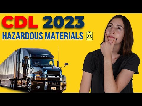 CDL Hazardous Materials Test 2023 (60 Questions with Explained Answers)