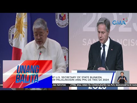 DFA Sec. Manalo at U.S. Secretary of State Blinken, nag-usap; lalo raw palalakasin ang PHL-... | UB