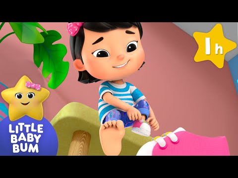 Getting Dressed! Shoes Song ⭐ LittleBabyBum Nursery Rhymes - One Hour of Baby Songs