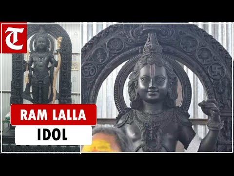 First visuals of Ram Lalla idol in Ayodhya emerge