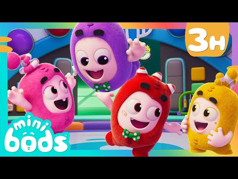 Dance With Me | 🌈 Minibods 🌈 | Preschool Learning | Moonbug Tiny TV