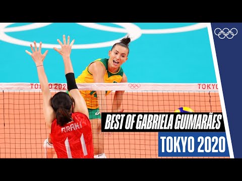 🏐 Best sets of Gabriela Guimar&atilde;es 🔥🚀 | Tokyo 2020