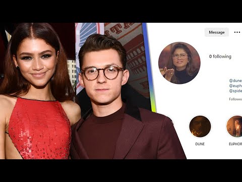 Zendaya Unfollows EVERYONE on Instagram: Even Tom Holland!