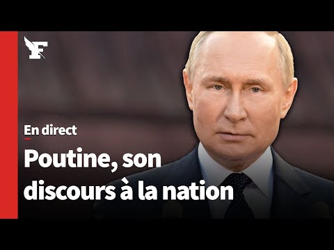 Guerre en Ukraine: Le discours de Vladimir Poutine du 21 f&eacute;vrier 2023